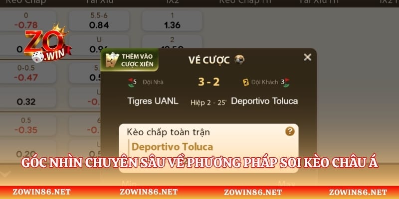 Góc nhìn chuyên sâu về phương pháp soi kèo châu Á